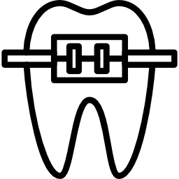 Ícone do serviço Ortodontia (aparelho dentário)